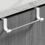 Giá treo khăn trên tủ AMLU, Giá treo khăn Rag Hanger Thanh treo khăn, Dụng cụ sắp xếp lưu trữ khăn không đục lỗ đa năng