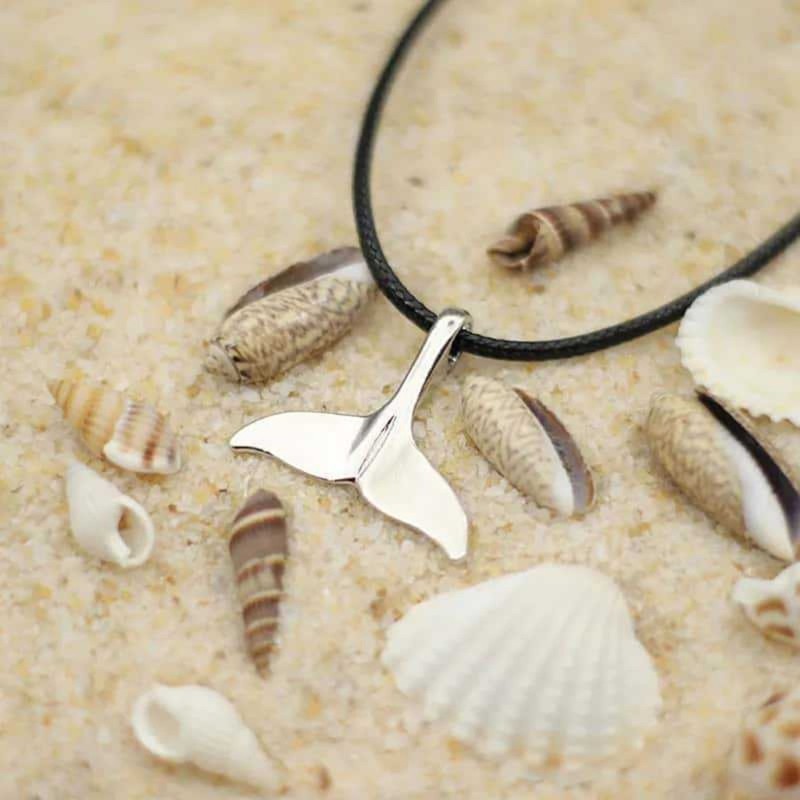 MỘT Nàng Tiên Cá Thanh Lịch Đuôi Cá Heo Mặt Dây Chuyền Vòng Cổ Xương Đòn Dây Chuyền Trang Sức Hoàn Hảo Để Mặc Hàng Ngày Phong Cách Punk Phụ Kiện
