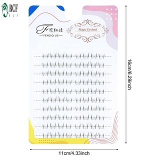 C Curl Bottom Eyelash Extensions 5-7mm DIY Cá nhân Lông mi giả cho chương trình thời trang Dance Wedding