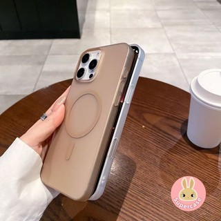 Ốp Điện Thoại Từ Tính Sương Mù Băng Cho Samsung Galaxy A56 A36 A26 A54 A34 A16 A06 A05s A55 A35 A25 A15 A14 S20 Plus Ultra FE 5G 4G Vỏ PC Cứng Mờ Trong Suốt Đơn Giản Bao Gồm Tất Cả
