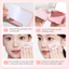 FAVORITEGOODS Face Shine Remover, Compact With Mirror Oil Control Blotting Paper, Long Lasting Nhẹ Với Puff Tấm thấm dầu di động để sử dụng hàng ngày