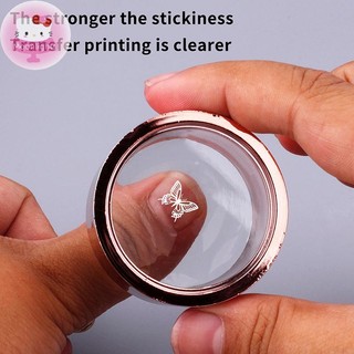 Moonlights Pháp Nail Art Stamper Với Dụng Cụ Cạo Móng Tay Silicon Trong Suốt Khuôn Dập Mẫu Cho DIY Làm Móng Tay EN
