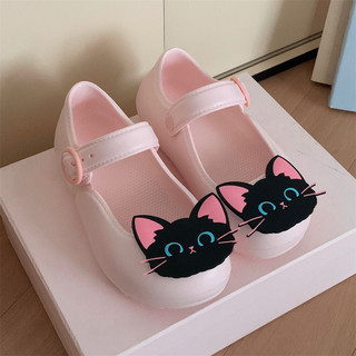 Xixitiao Vui Vẻ Mèo Con Dễ Thương Thời Trang Thường Ngày Đế Dày Ballet Mary Jane Giày Nữ
