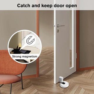 Nút chặn cửa Nút chặn cửa từ tính Nút chặn cửa nêm trong nhà Có thể điều chỉnh Không khoan Sàn cơ khí Cửa chặn cửa từ tính Bắt có chất kết dính Phong cách 01 hợp kim an toàn chắc chắn