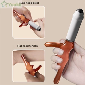 Bút bấm massage chân YUUKII, Máy mát xa kinh tuyến chân đa chức năng Gậy kéo cơ, Dụng cụ massage di động Bút bấm áp lực thư giãn