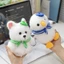 QEARY Seagull Doll Đồ chơi nhồi bông, Bộ sưu tập Tương tác Mô phỏng Seagull Móc khóa sang trọng, Túi quyến rũ Handmade Hoạt hình mềm mại Con mòng biển Đồ dùng dự tiệc búp bê nhồi bông
