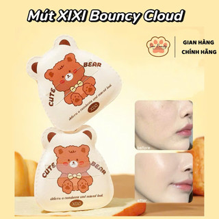 [XIXI] Mút XIXI Bouncy Clound Mềm Mại Mềm Co Giãn Dày Bột Puff, Khô / Ướt Kép Sử Dụng Không Ăn Bột Trang Điểm