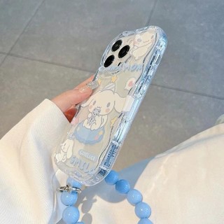 Cinnamoroll Ngôi Sao Gấu Hoạt Hình Dây Xích Dành Cho Xiaomi Redmi A4 13C 12C 10C Mi 14T 13T 12T Pro 13 12 11 Lite Redmi Note 12s 9 Pro 9s Cô Gái TPU Vỏ Điện Thoại