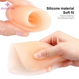 < zhuliye789 > 1 Cặp Tăng Cường Mông Thoải Mái Có Thể Tháo Rời Đẩy Lên Mông Đường Viền Hông Silicone Mông Miếng Lót Nam Nữ Giả Mông Miếng Lót