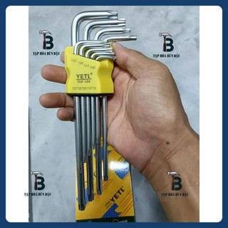 Bộ hoa thị 9 chi tiết - Bộ lục giác bông 9 cây