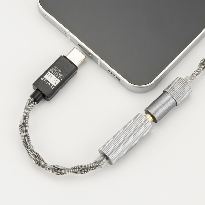 MOONDROP FreeDSP Mini HiFi DAC Bộ khuếch đại giải mã thu nhỏ USB-C di động được trang bị bộ chuyển đổi CITA CS43198 3.5mm