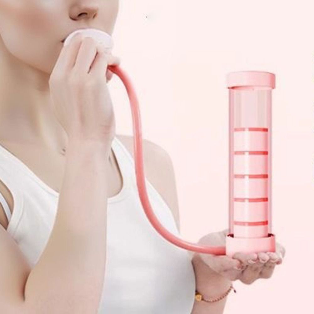 MONOSTYLE Huấn luyện viên thở, Màng ngăn có thể điều chỉnh khả năng kháng thở Quả tạ, Huấn luyện viên sức chứa phổi Thở bụng Thiết bị săn chắc da mặt Nam Nữ