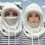 Mũ quàng cổ tích hợp FANSIN, Mũ chui đầu chống lạnh bằng lông cừu cực, Balaclava chống gió ấm áp để trượt tuyết đi xe đạp ngoài trời