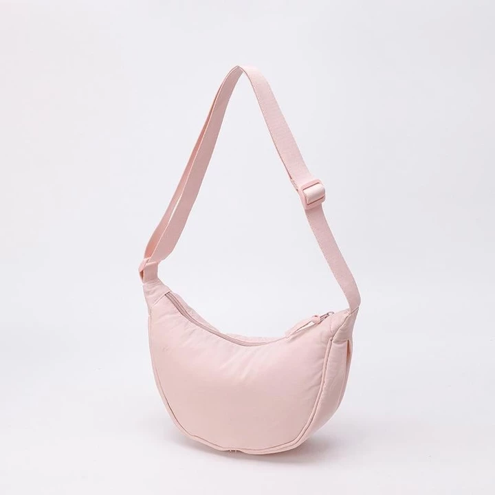 Túi đeo chéo bánh bao Lumière, túi bao tử đeo chéo đeo vai có khóa kéo unisex cho nam và nữ