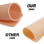 MERIGGIARE Xăm Thực Hành Da, Da Giả Silicon Dày 3MM, Mềm Hai Mặt Kích Thước Lớn Trống Đào Tạo Da Xăm Để Trang Điểm Thường Trực
