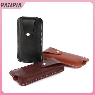 PANPIA-Men Da Điện Thoại Di Động Bao Da Đa Năng Thể Thao Ngoài Trời Thắt Lưng Kẹp Túi Thắt Lưng