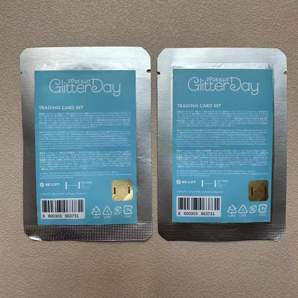 Illit 2025 ILLIT GLIT NGÀY TRONG SEOUL Photocard Thẻ giao dịch ngẫu nhiên