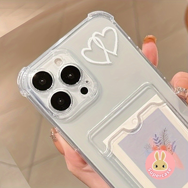 Ốp Điện Thoại Trái Tim Tình Yêu ins Style Cho Redmi A4 A3 Pro A2 A1 Plus Turbo 4 3 K70 Pro K70E K50 Ultra 5G 4G Vỏ Cứng Thẻ Chống Sốc Trong Suốt