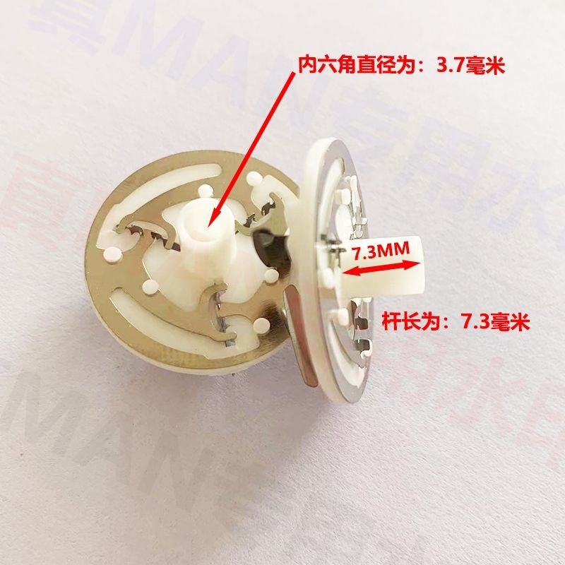 Máy cạo râu mini điện nhập khẩu, ba lưỡi chính xác bằng thép bền, phụ kiện đầu cạo cho nam 0GRP