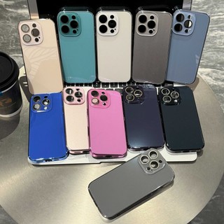 Phim Bảo Vệ Ống Kính Máy Chính Hãng Màu Kính Cường Lực Ốp Lưng Điện Thoại iPhone 17Promax 16Pro 12 13 14 15 Pro Max Chống Sốc Nam Nữ Vỏ Di Động