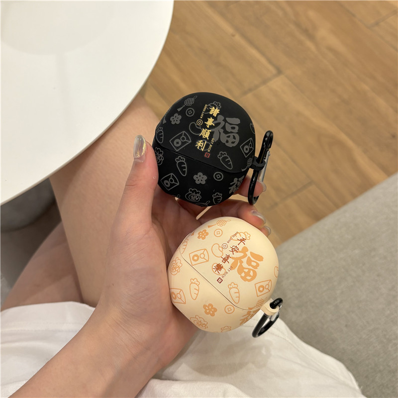 UGREEN HiTune S5 vỏ tai nghe silicon hoạt hình dễ thương, mềm chống sốc, bảo vệ, có thể giặt