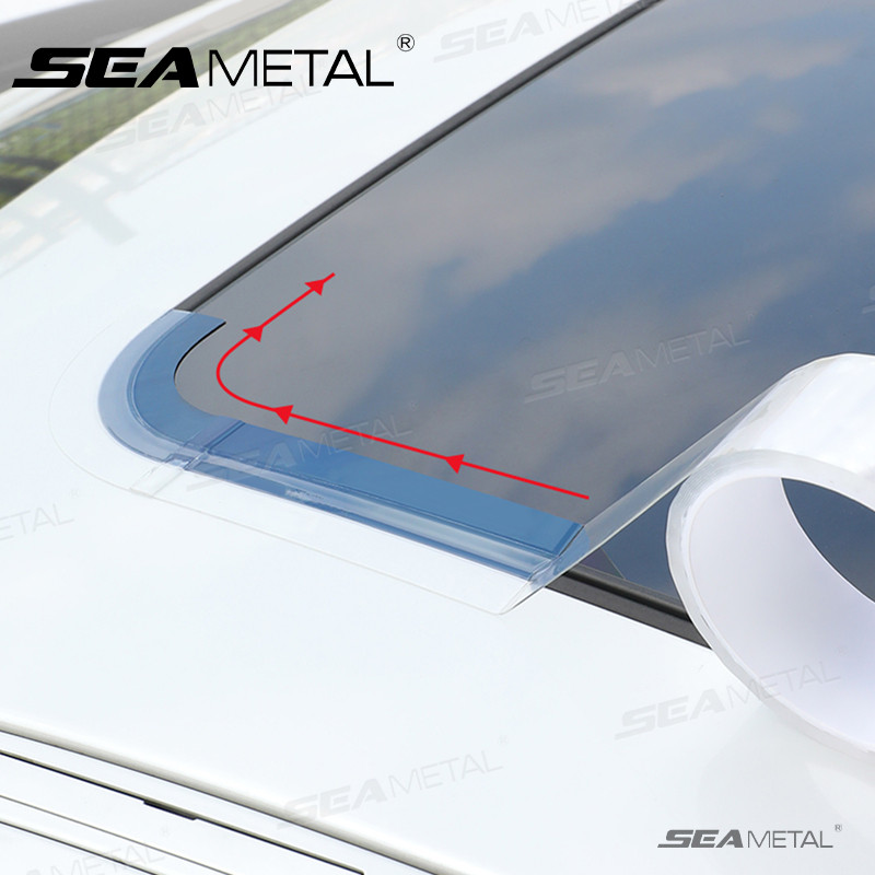 SEAMETAL Sunroof Niêm Phong Dải Chống Thấm Nước Dán Kính Ô Tô Dải Dính Toàn Cảnh Cửa Nắng Mái Chống Rò Rỉ Dải