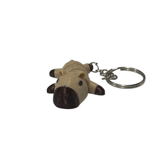 Móc khóa mô hình capybara lắc lư dễ thương