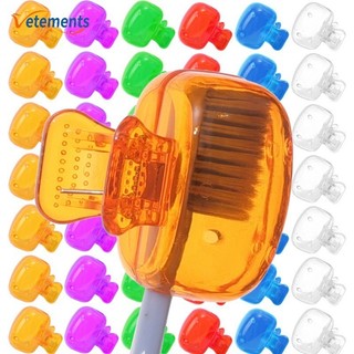 Mũ bảo vệ bàn chải đánh răng Mini chống bụi - Vỏ đầu bàn chải đánh răng di động - Hộp đựng bàn chải đánh răng cho du lịch đi bộ đường dài cắm trại