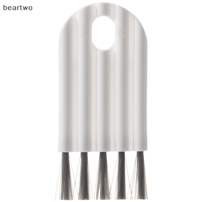 < Beartwo > al Cup Brush Cover Crevice Dụng cụ làm sạch tiện ích cho bàn chải làm sạch gia đình có tay cầm cong đẹp