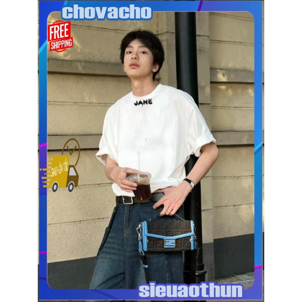 Áo thun Stee Cổ tròn JANE Localbrand ICVCVNI Unisex