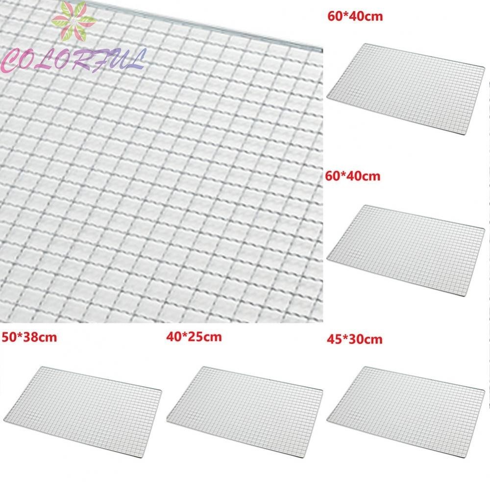 Lưới thép không gỉ Cross Wire Mesh BBQ Grate Đạt được luồng không khí tối ưu để nướng