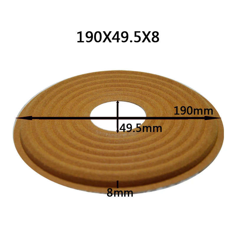 1 Chiếc 190x49.5 / 190x75.5 / 190x100mm Đàn Hồi Sóng Loa Siêu Trầm Loa Bass Sửa Chữa Nhện Giảm Chấn