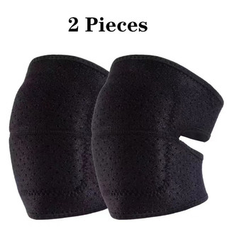 2 Chiếc Nhảy Đầu Gối Nẹp Miếng Lót Người Lớn Trẻ Em Bò An Toàn Thể Thao Hỗ Trợ Đầu Gối Tập Gym Thể Dục Tennis Bóng Chuyền Kneepad