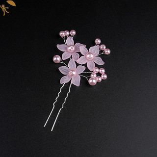 [Gou] Hoa ngọc trai Tiara, Trang trí tóc mờ, Trang sức thủ công đám cưới cô dâu, Kẹp tóc ngọc trai VN