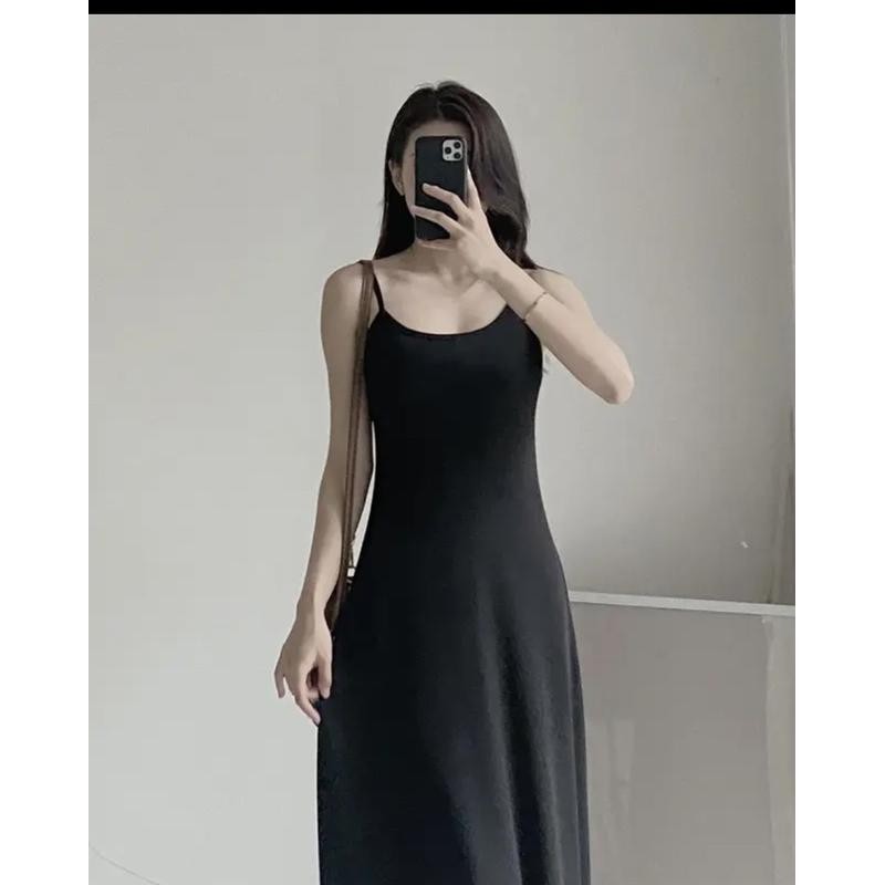 Đầm hai dây ôm gọn , có dây tăng đơ Nữ Dress