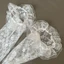 XGB Nữ Nhật Bản Sheer Hoa Ren Fishnet Đùi Vớ Ngọt Lớp Ruffle Viền Frilly Trên Đầu Gối Tất Dài