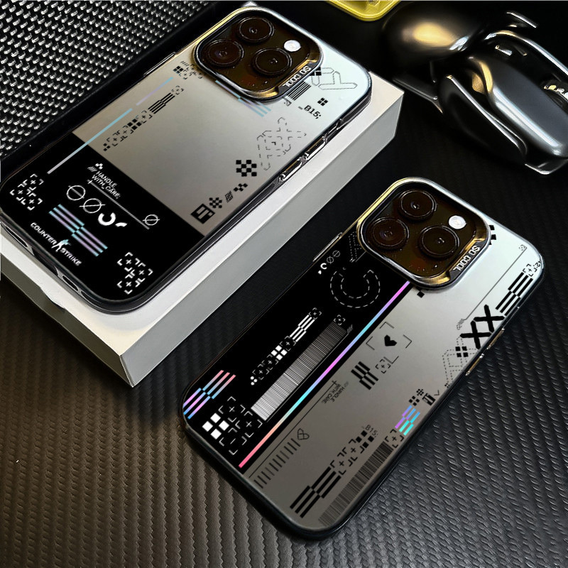 Ốp Lưng Cho Xiaomi Redmi 15C 14C 13 13C 12 4G Redmi Note 14 13 12 11 Pro Plus 5G 10 Pro 12S 11S Trò Chơi Thời Trang CS Clear GO Sang Trọng IMD Kim Loại Cứng Chống Sốc
