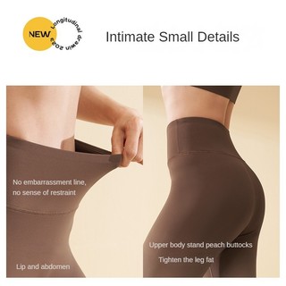 Quần thể thao nữ cao eo cao hình dạng đàn hồi cao 78% vải thun 22% chất liệu spandex