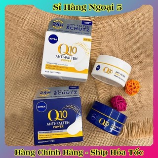 [auth] [Mẫu mới] Kem dưỡng da mặt Nivea Q10 của Đức giúp chống lão hóa,chống nhăn, sáng da - Nội địa Đức Đủ Bill [Hot]