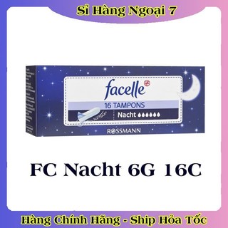 Băng vệ sinh Tampon Facelle Đức đầy đủ size - Date mới Đủ Bill