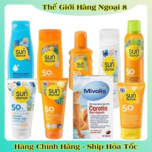 Kem chống nắng Sundance đi biển, đi bơi chống nước tốt cho mặt và body của Đức