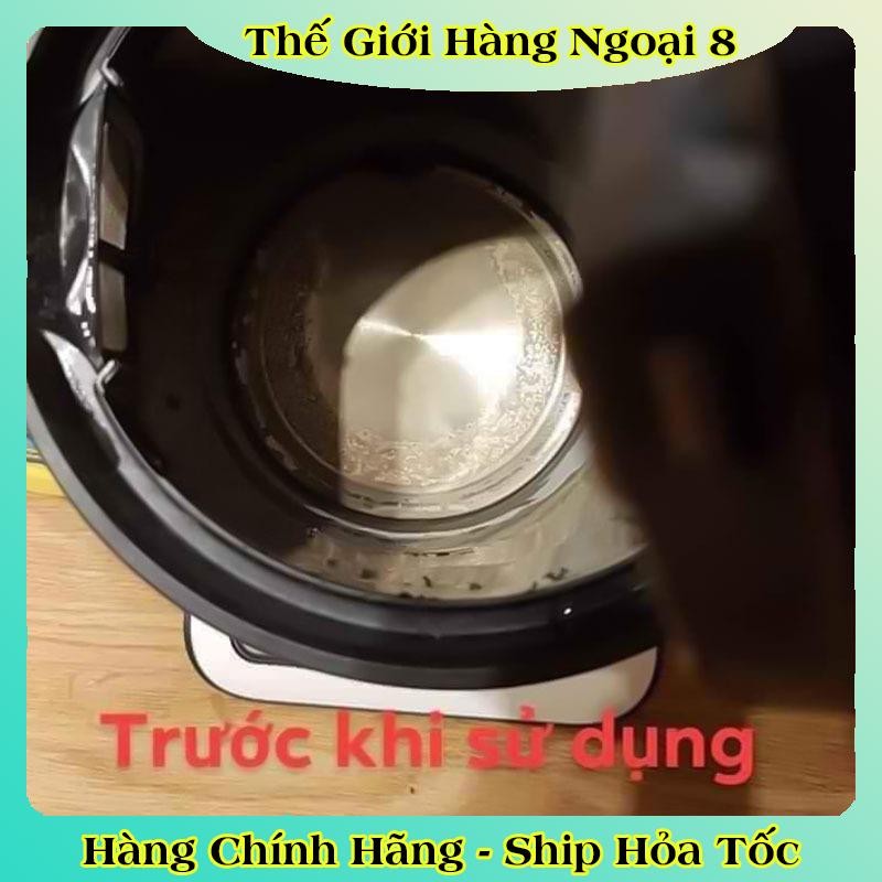 Bột tẩy cặn ấm siêu tốc, máy pha cà phê, tẩy cặn canxi bình thủy, bình đun…Denkmit Đức - DATE MỚI ĐỦ Bill