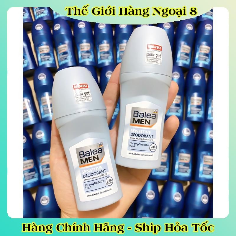 [Hàng nội địa Đức] Lăn khử mùi Balea men của Đức