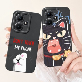 Ốp bảo vệ ống kính Xiaomi Redmi 12 5G Note 12R Redmi12 5G Redmi12R Note12R Ốp điện thoại silicon mềm hình gấu trúc dễ thương