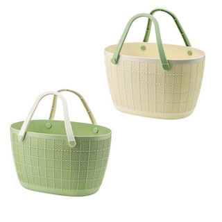 Giỏ tắm JKDESIGN, Giỏ đựng đồ lặt vặt thời trang dung tích lớn, Giá đỡ tổ chức gia đình đa chức năng di động