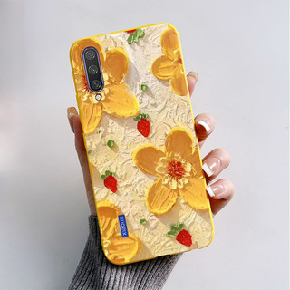 Dành Cho Xiaomi Mi A3 / Mi9 Lite Ốp Lưng Silicon Mềm Thiết Kế Mới 2024 Sơn Bảo Vệ TPU Slim Cover Cho Xiaomi 9 Lite MiA3 Vỏ