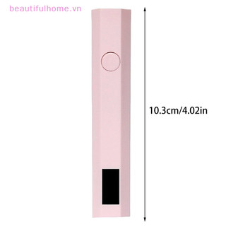 [Beautifulhome] Đèn móng tay UV không dây cầm tay Gel Nail UV với màn hình LED Đèn cầm tay nhỏ Móng tay [làm đẹp]