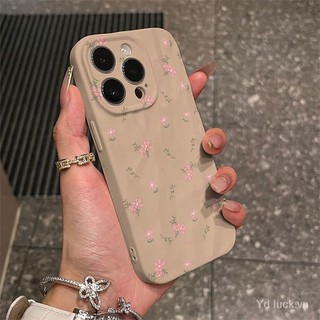Ốp điện thoại Apple hoa nhỏ thơm hàng ngày toàn màn hình dùng cho iPhone xs xsmax xr 15 13 14 11 12 promax 7/8plus 12 14 15 15 13 11 promax Vỏ bảo vệ Apple vỏ mềm chống va đập