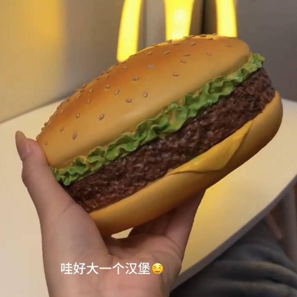 Hộp đựng khăn giấy Burger Sáng tạo người sành ăn thực tế phòng khách hộp bơm nhà vui vẻ Trang trí trang trí