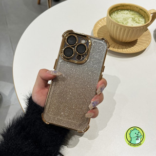 Ốp Lấp Lánh Cho OPPO A97 A96 A76 A9 A5 2020 A79 A78 A74 A58 A58X A57 A38 A18 A17 A17K A16 A16s A15 A15s 5G 4G Sang Trọng Mạ Màu Gradient Túi Khí Chống Sốc Vỏ Điện Thoại Mềm